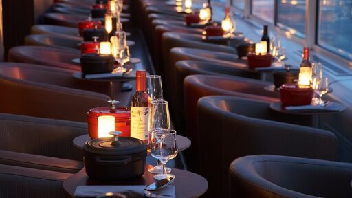 Bon cadeau-Dîner Croisière sur la Seine au champagne