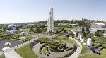 Toulouse - Cité de l'espace : vue d'ensemble du parc © Cité de l'espace