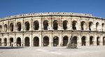 Arènes de Nîmes : Vue extérieure panoramique © C.Recoura