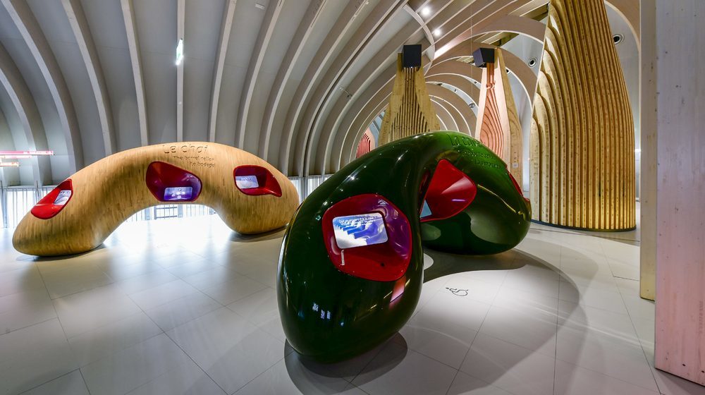 Bordeaux - La Cité du Vin : Les Métamorphoses du Vin Crédits de la photo : Photos Anaka/ La Cité du Vin/ Casson Mann 