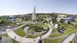 Toulouse - Cité de l'espace : vue d'ensemble du parc © Cité de l'espace