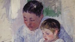 Jenny and Her Sleepy Child, between 1891 and 1892, Photography ©Terra Foundation for American Art, Chicago