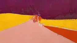 Nicolas de Staël, Agrigente, 1954, huile sur toile, 60 x 81 cm, Collection Particulière / Courtesy Applicat-Prazan, Paris © Adagp, Paris, 2018, photo : © Comité Nicolas de Staël