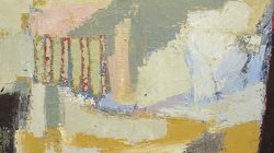 Nicolas de Staël, Paysage, Sicile, 1953, huile sur toile, 73 x 100 cm, Collection privée © Adagp, Paris, 2018, Photo : © Jean Louis Losi