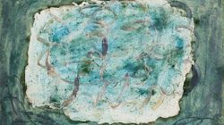 Jean FAUTRIER, Forêt (Les Marronniers), 1943 Huile sur papier marouflé sur toile 54 x 65 cm  Musée d’Art moderne de la Ville de Paris	 © Adagp, Paris, 2017 Crédit photographique : Eric Emo/Parisienne de Photographie