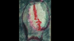 Jean FAUTRIER, Tête d’otage no. 20, 1944 Huile sur papier marouflé sur toile 33 x 24 cm  Collection privée, Cologne © Adagp, Paris, 2017