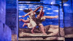 L'exposition "Picasso et les maîtres espagnols" aux Carrières de Lumières