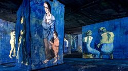 L'exposition "Picasso et les maîtres espagnols" aux Carrières de Lumières