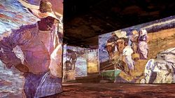 L'exposition "Picasso et les maîtres espagnols" aux Carrières de Lumières