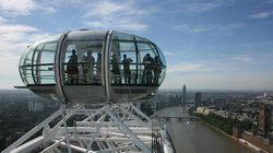 Coca Cola London Eye vue des bulles