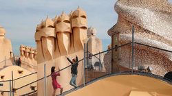 Casa Milà - La Pedrera sur la terrasse