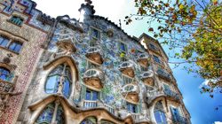 Casa Batlló à Barcelone par Antoni Gaudí