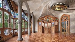 Casa Batlló à Barcelone par Antoni Gaudí
