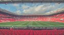 Match de football de Manchester United à Old Trafford