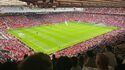 Match de football de Manchester United à Old Trafford