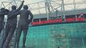 Match de football de Manchester United à Old Trafford