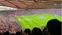 Match de football de Manchester United à Old Trafford