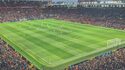 Match de football de Manchester United à Old Trafford