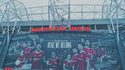 Match de football de Manchester United à Old Trafford