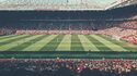 Match de football de Manchester United à Old Trafford