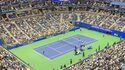  NYC : Championnat de tennis de l'US Open au stade Arthur Ashe