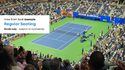 NYC : Championnat de tennis de l'US Open au stade Arthur Ashe