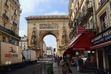 Carte Postale Ancienne Paris - Porte Saint-Denis (CPA D'origine)