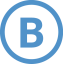 B